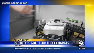Prototype Golf Club Theft Charges