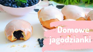 Proste domowe JAGODZIANKI z lukrem 💜😋💜 Prosty przepis na jagodzianki Ciastkożercy