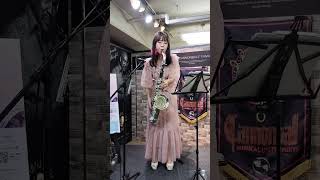 米澤美玖さんミニライブ②🎶🎷　　　🎵Doppelganger(ドッペルゲンガー)