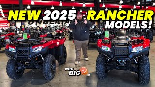 NEW 2025 Honda Rancher 420 4x4 ATV Models with Big HAM!