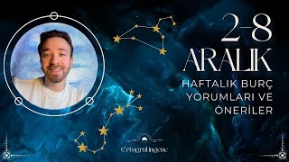 2-8 ARALIK HAFTASI 2024 ⭐️ ASTROLOJİK YORUMLARI