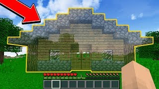 COMO DEIXAR SUA CASA 100% INVISÍVEL E SECRETA NO MINECRAFT! (FUNCIONA DE VERDADE)