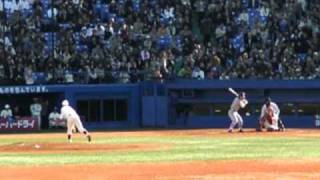 2010年秋季早慶戦、早稲田斎藤v.s.慶応伊藤_2010110302