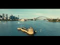 4K Sydney, Australia Aerial Drone with Relaxation Chill-Out Lounge Ambient Music