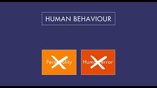 Human behaviour model and Tripod