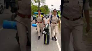 Assam Police Girls Duty Time 😍😍//#assampolice #assampoliceabub #shorts