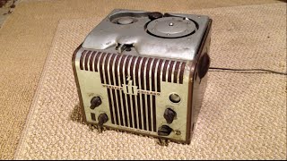 1940s Webster Chicago Wire Recorder Guitar Amp Conversion (PART 1)