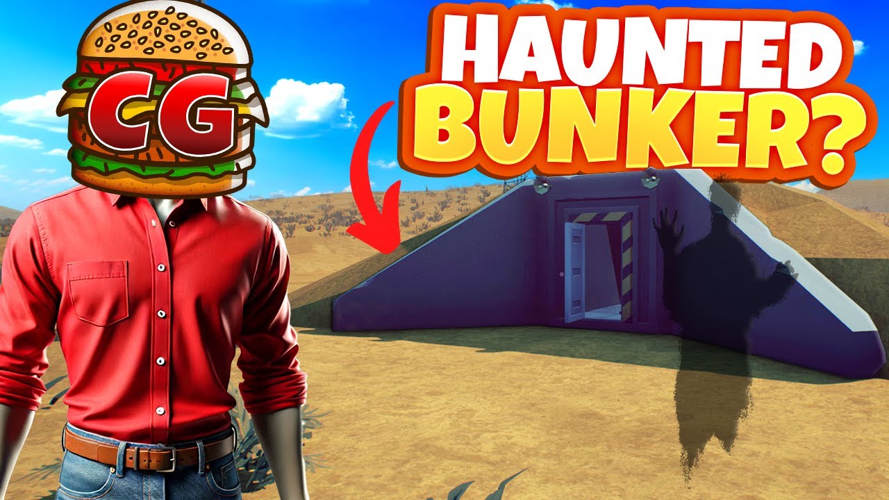 I Found A Haunted Bunker In This Car Survival Game Under The Sand