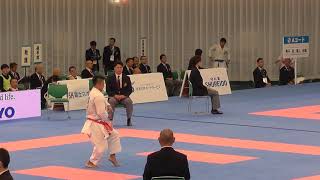 第46回全日本空手道選手権大会　喜友名諒　クルルンファ