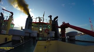 40 Year Old TugBoat | Startup | Wheelhouse | 2200hp