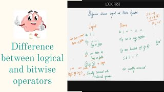DIfference between logical and bitwise operators in C