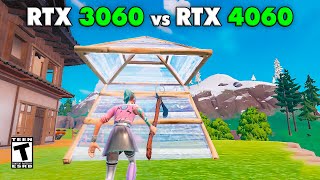 RTX 3060 12GB Vs RTX 4060 8GB Fortnite Low Meshes