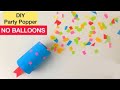 DIY Party Popper without Balloons | How to make Party Popper | Best out of waste | Confetti Poppers