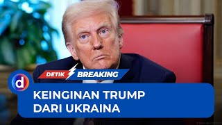 Ungkit Dukungan Perang Lawan Rusia, Trump Ingin Hal Ini dari Ukraina