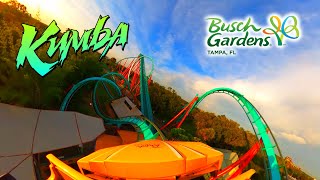 Kumba - Intense Old-school Coaster | Front Seat 4K POV | Busch Gardens Tampa Bay | 2023-07-13