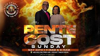 PENTECOST SUNDAY | A R.E.A.L Worship Experience | Bishop Delton D. Ellis | 7:15 AM [EST]