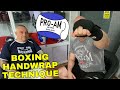 Pro-Am Chris Firth's BOXING HANDWRAP TECHNIQUE