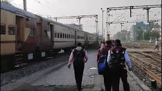 13187 UP SEALDAH - RAMPURHAT Junction Maa Tara Express hauled by 30204 Sealdah WAP 7.