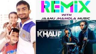 KHAUF (remix) Masoom Sharma, Manisha Sharma | New Haryanvi Songs Haryanavi 2022 |JaaNu JhaMoLa Music
