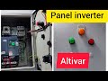 cara instalasi inverter dengan kontaktor||Inverter altivar 320