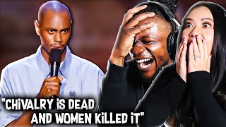 Dave Chappelle - Chivalry Is Dead | HE SPEAKIN FAX! (COUPLE REACTION)