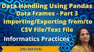Data Frame in Pandas - Part 3