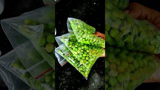 How to store green peas ? Hare matar ko store kaise kare ? #drypeas #ruksanacook