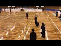 第36回全日本女子学生剣道優勝大会 第2試合場 準々決勝 福岡大学 × 国士舘大学