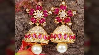 Latest cz jhumkas