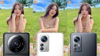 Xiaomi 12S Ultra vs Xiaomi 12S Pro vs Xiaomi 12S Camera Test