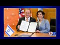 gov. raimondo returns from israel