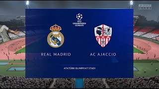 FIFA 23 - REAL MADRID VS AC AJACCIO - UEFA CHAMPIONS LEAGUE FINAL