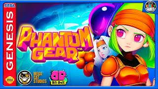 [DEMO] Phantom Gear (2023) - New Game for Sega Genesis / Mega Drive Let's Play!