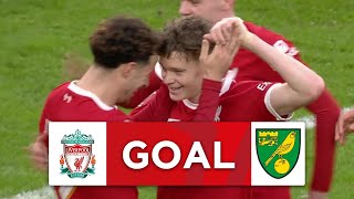 GOAL | Curtis Jones | Liverpool 1-0 Norwich City | Fourth Round | Emirates FA Cup 2023-24