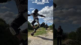 first week electric Mountainboard