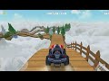 Mountain climb stund car games Hard Rock car Level 32