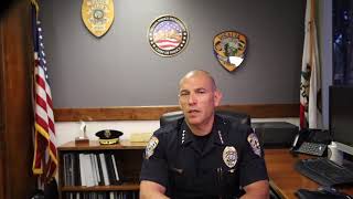 Chief Jason Salazar’s Message to the Community