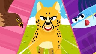 [Sing Along] I am the Fastest | Animal Song | Kids Songs | Nursery Rhymes ★ TidiKids
