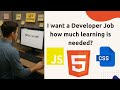 How Much HTML, CSS & JavaScript Do You REALLY Need to Learn?