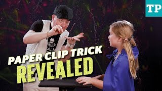 Easy paper clip magic trick for kids | Magic Tricks for Kids