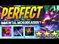 My PERFECT MORDEKAISER never died this game... | TFT Galaxies | Teamfight Tactics Set 3 | LoL