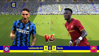 🔥 eFootball 2022 - Inter Milan vs AS Roma Serie A 2021/22 Full Match | PS5 Gameplay (4K 60FPS)