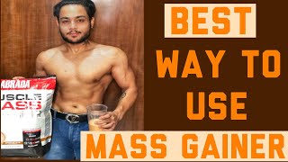 BEST RESULT FROM MASS GAINER | MASS GAINER SHAKE | GAIN FAST IN 30 DAYS