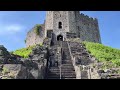 〈vlog〉ウェールズの首都カーディフのお城へ カフェで読書 cardiff castle🏰