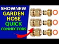 SHOWNEW Garden Hose Quick Connectors