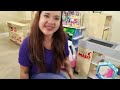 Emma Pretend Play Shopping with Giant Grocery Store Super Market Toy