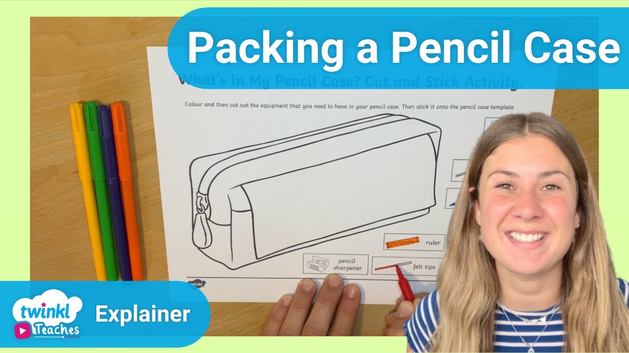 Pencil Case Essentials Activity Youtube