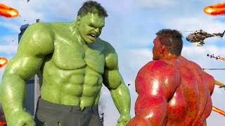 Captain America: Hulk vs Red Hulk Brave New World | Only Action [4K]