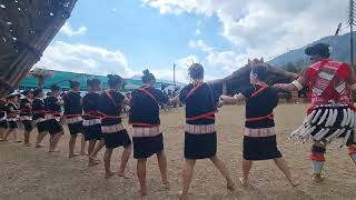 Tsiipfume Youth Cultural dance Thuni mini Hornbill at Zhavame Village