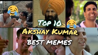 Top 10 Akshay Kumar Funny Meme Templates | For Video Editing | No copyright memes | Funny Memes